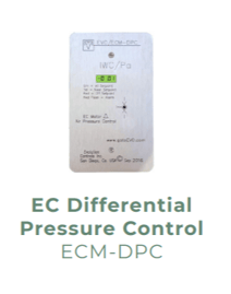 EC Differential pressure control